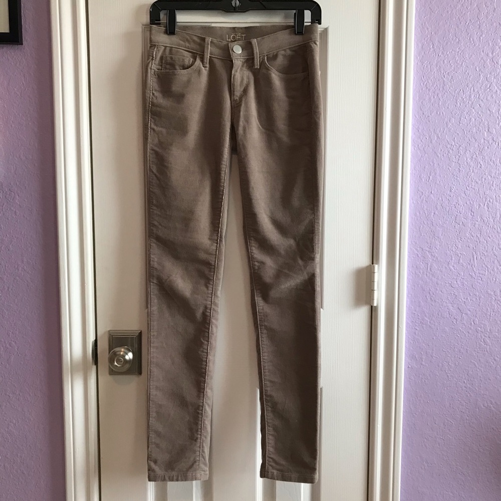 Loft Skinny Cord Jeans